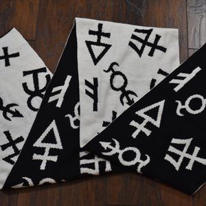Killstar Witchcraft Symbol Scarf